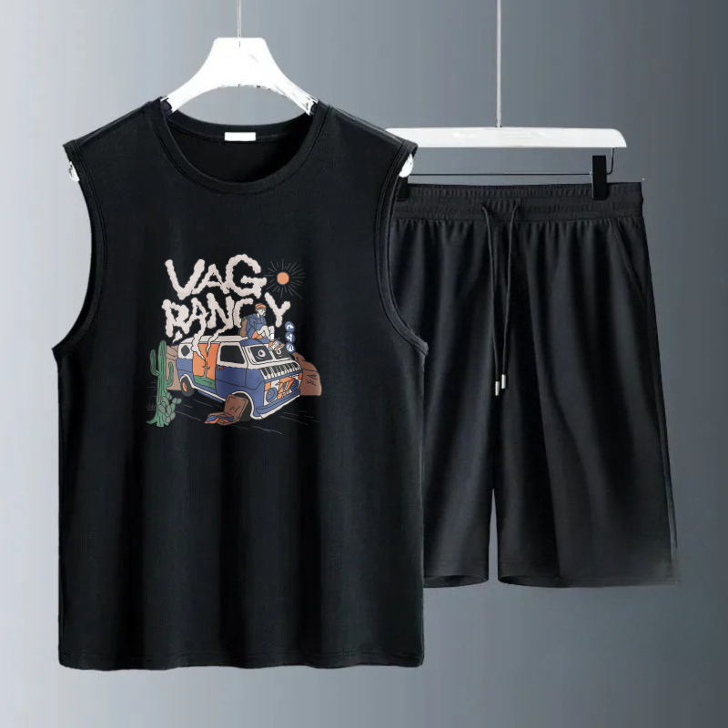 Summer Clothing For A Beach - Мужские комплекты майок 2026 года, летние,