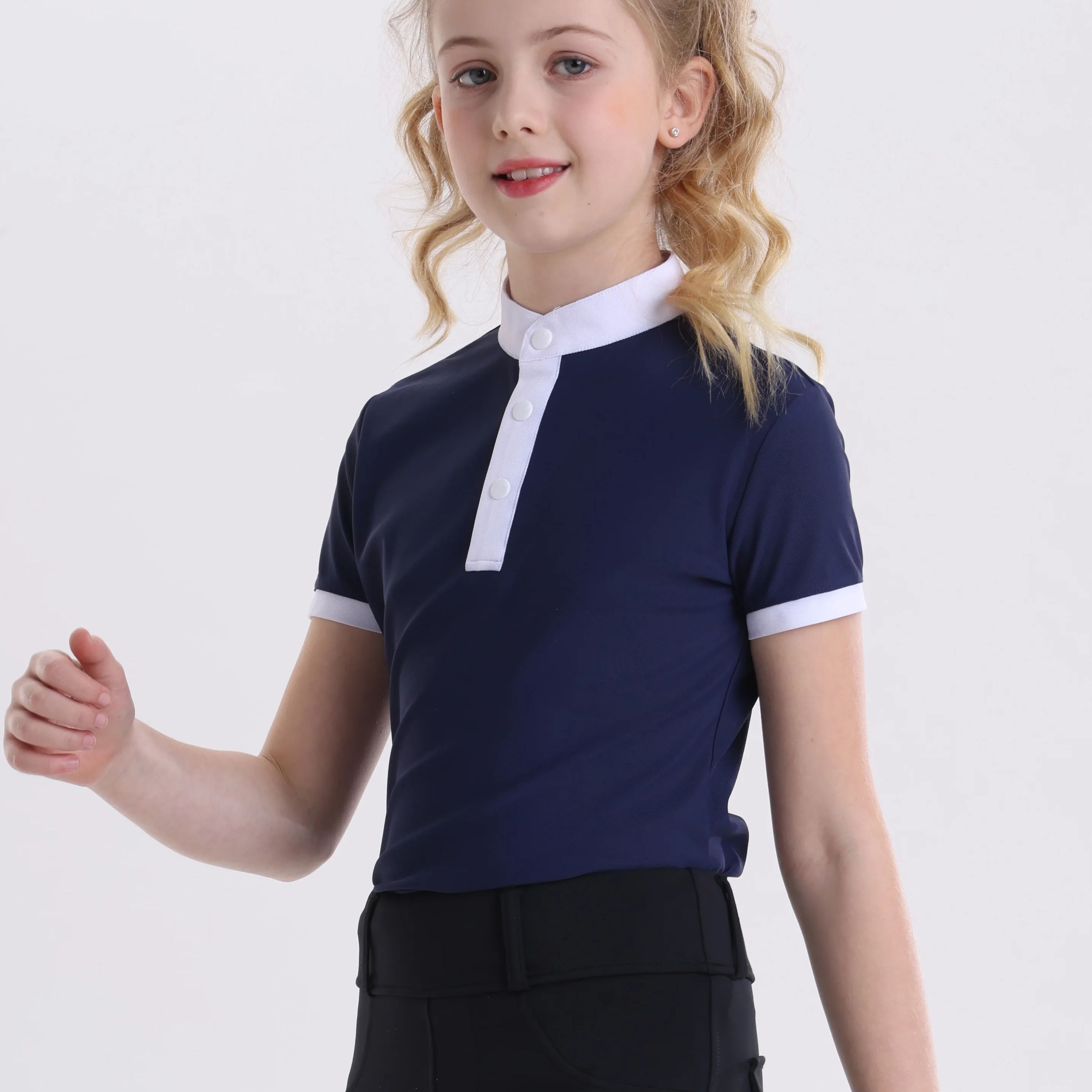 Summer Equestrian Clothing - Летняя детская футболка для конного спорта