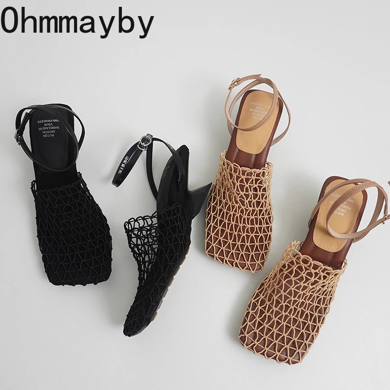 Summer Clothing Office - Дизайнерские роскошные женские сандалии с вырезами,