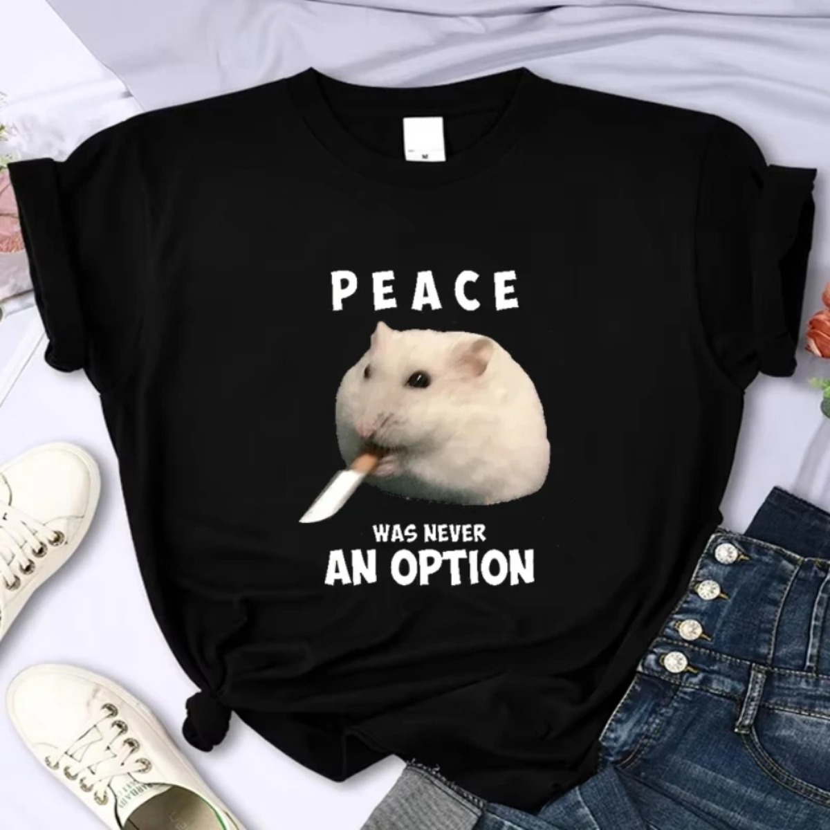 Summer Clothing Options - Летняя женская одежда, футболки с принтом