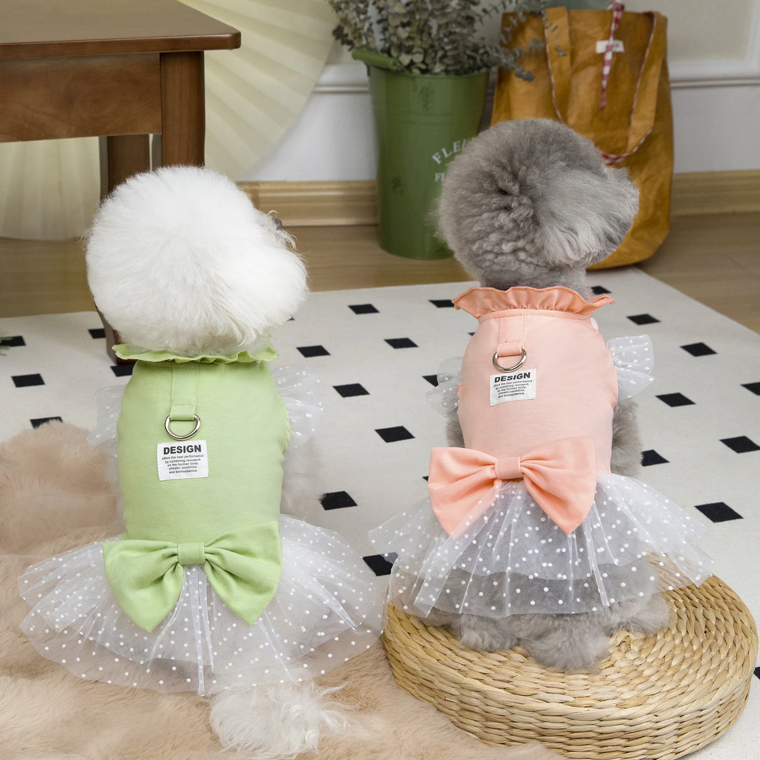 Summer Loving Clothing - Милое летнее платье для собак, кружевная
