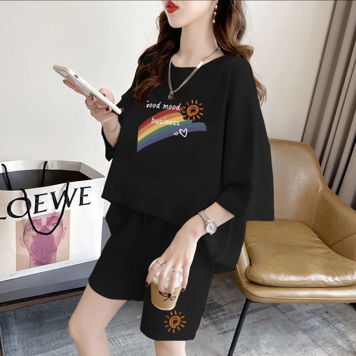 Summer Clothing For A Beach - Модный женский летний комплект с шортами,