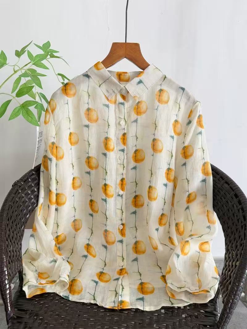 Винтажные рубашки из 100% рами – обзор и цена Japan Summer Clothing Women