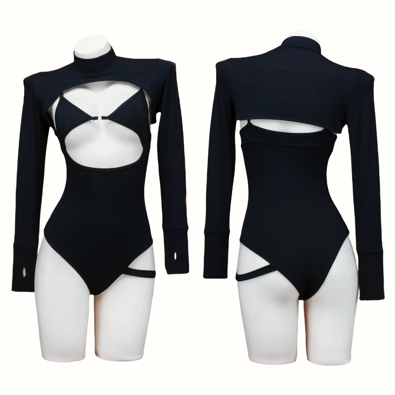 Аниме-готический комбинезон-бо – обзор и цена Romper Playsuit Women