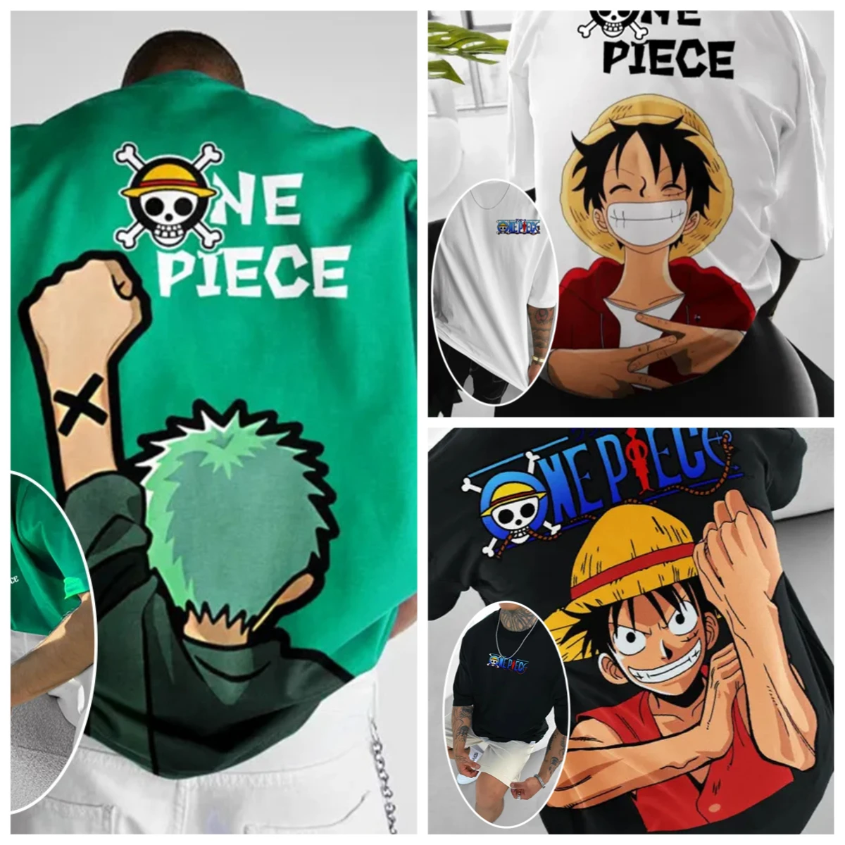 ONE PIECE Luffy Zoro 2025 летн – обзор и цена Summer Clothing Trends 2025