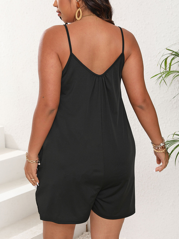 GIBSIE плюс размер, женский се – обзор и цена Romper Playsuit Women