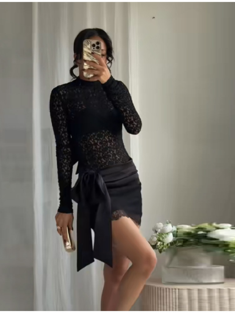 Модный черный кружевной компле – обзор и цена Summer Loving Clothing