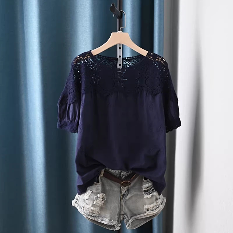 Рубашки и блузки с вышивкой и  – обзор и цена Japan Summer Clothing Women
