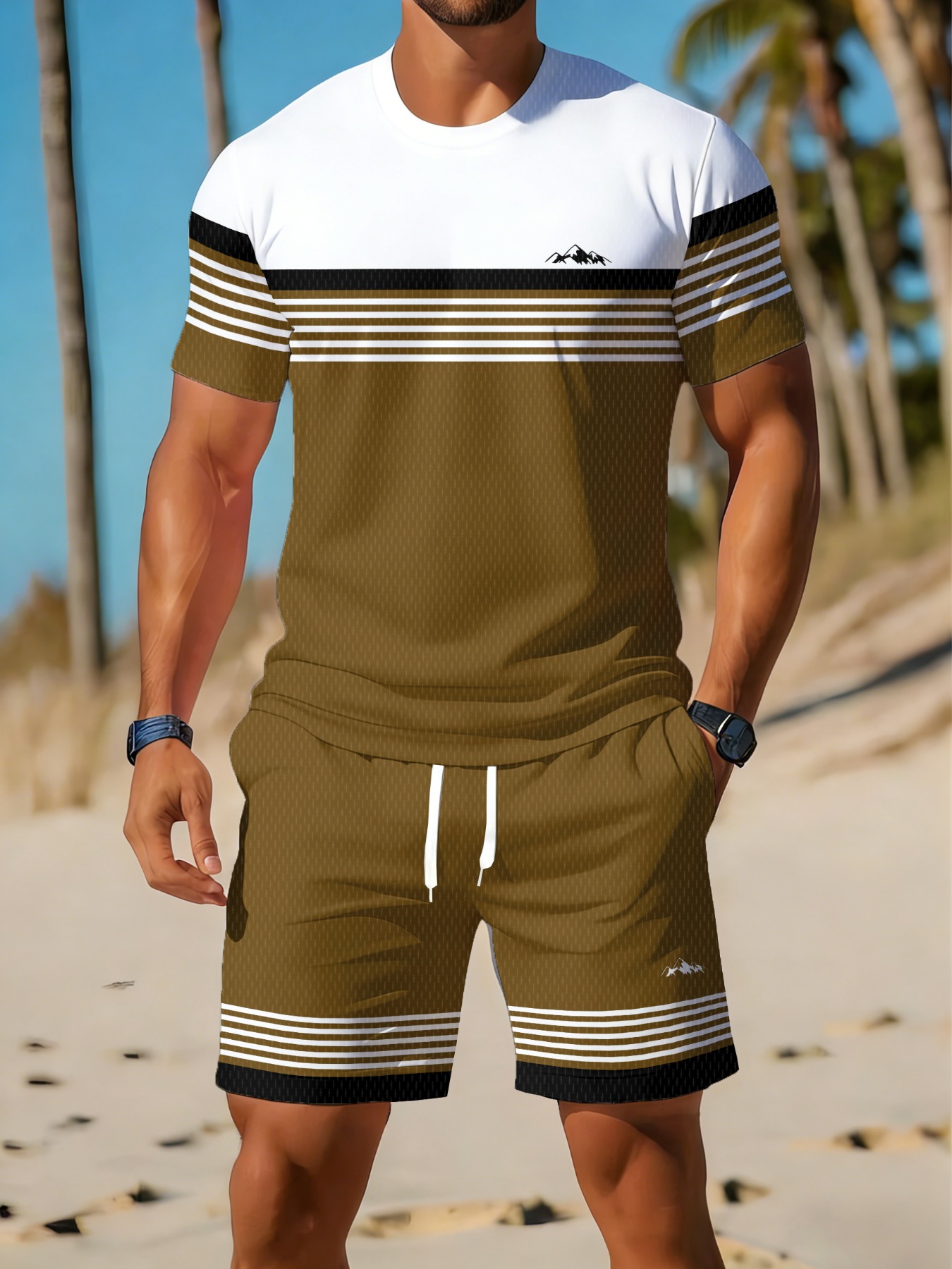 Мужской летний комплект из фут – обзор и цена Summer Clothing For A Beach