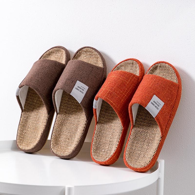 Мужские дышащие льняные тапочк – обзор и цена Summer Cloth