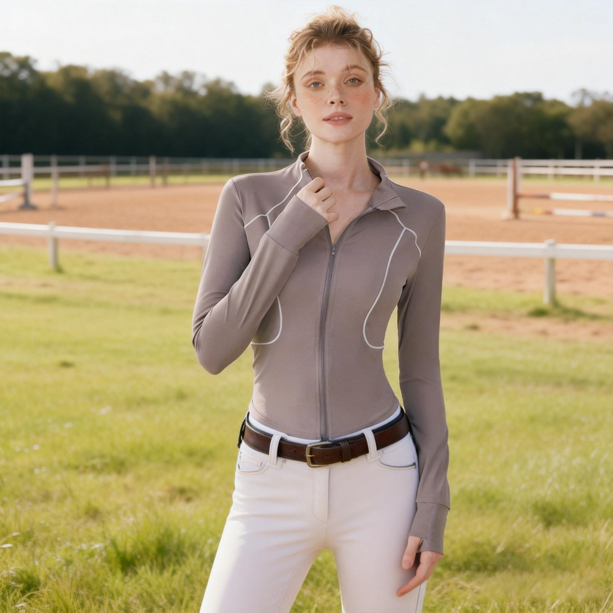 Женская летняя тонкая одежда д – обзор и цена Summer Equestrian Clothing