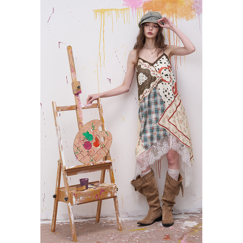 Платье ELFSACK с цветочным при – обзор и цена Sundress Midi Floral