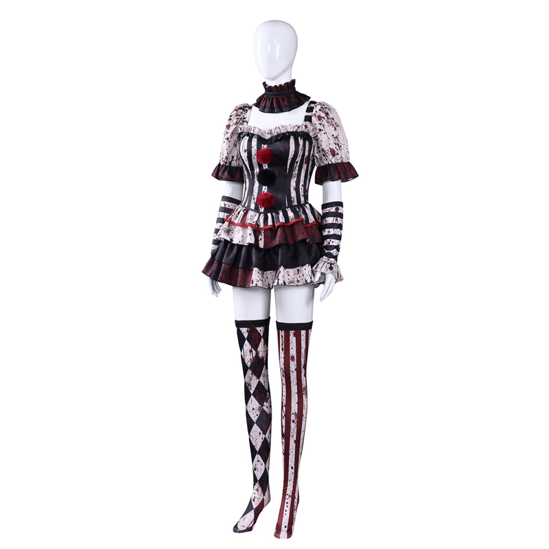 Женский костюм клоуна для косп – обзор и цена Romper Playsuit Women
