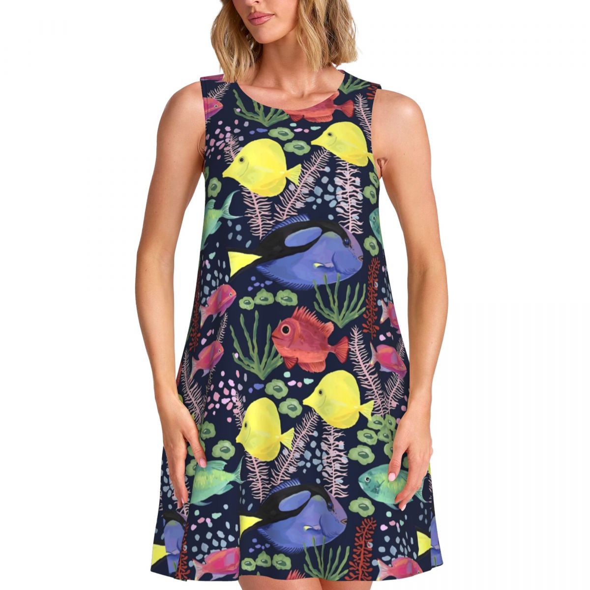 Платье с принтом морского аква – обзор и цена Summer Clothing Ideas For Women