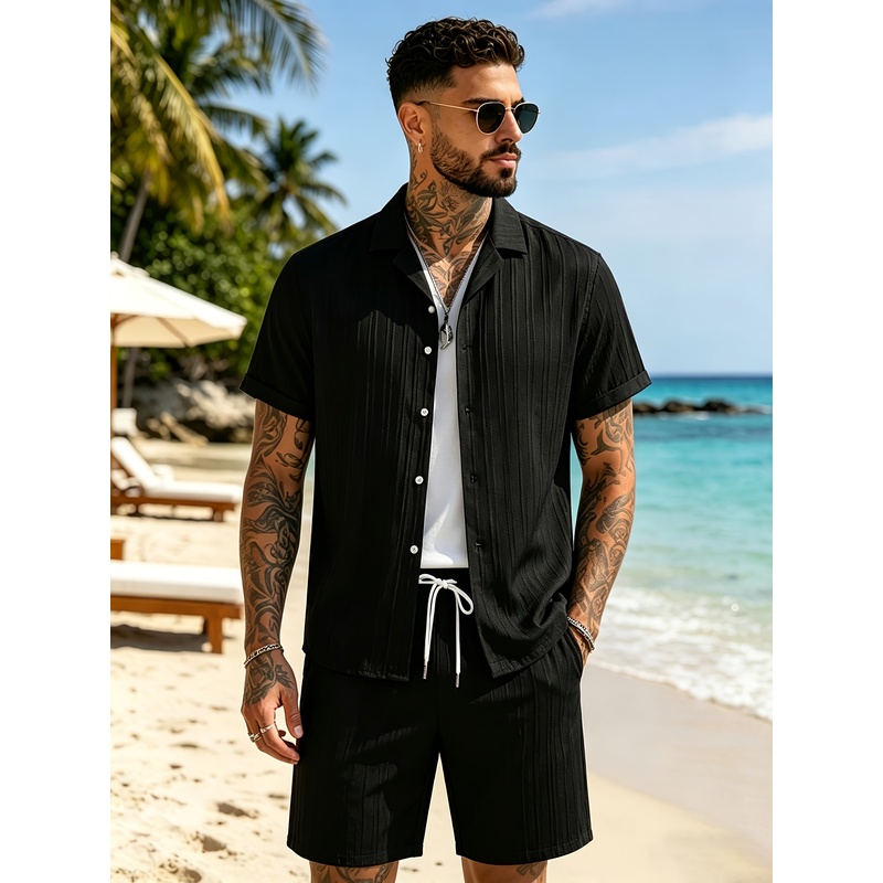 Мужской летний повседневный ко – обзор и цена Summer Clothing For A Beach