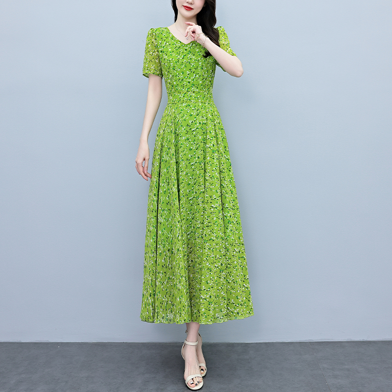 Летнее повседневное женское пл – обзор и цена Sundress Midi Floral