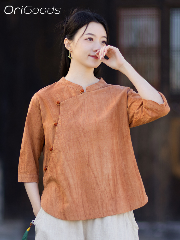 Женская рубашка OriGoods с эфф – обзор и цена Japan Summer Clothing Women
