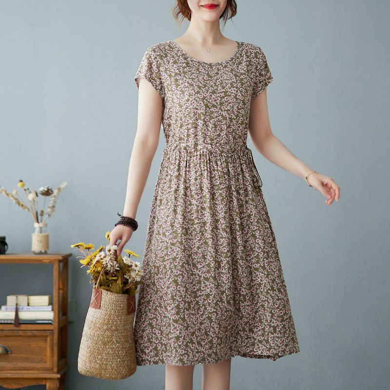 Богемное женское повседневное  – обзор и цена Sundress Midi Floral