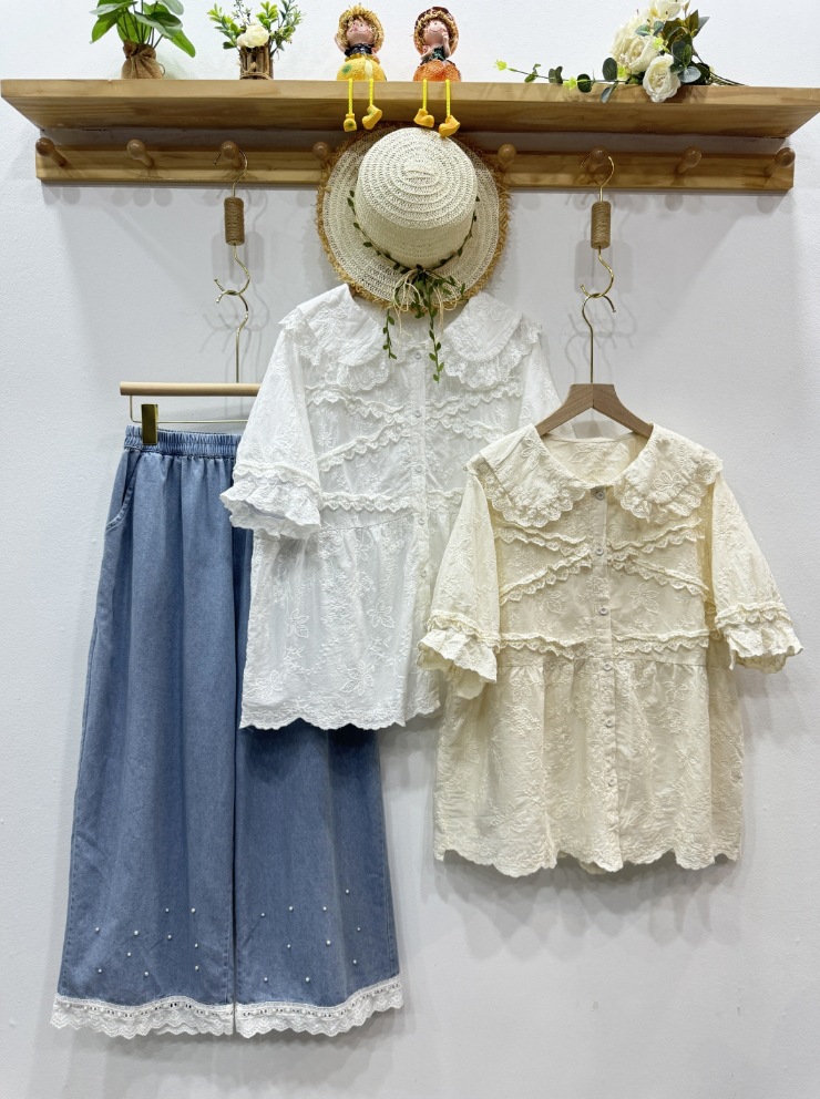 Одежда Mori Kei, милая рубашка – обзор и цена Japan Summer Clothing Women