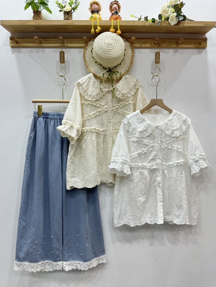 Одежда Mori Kei, милая рубашка – обзор и цена Japan Summer Clothing Women